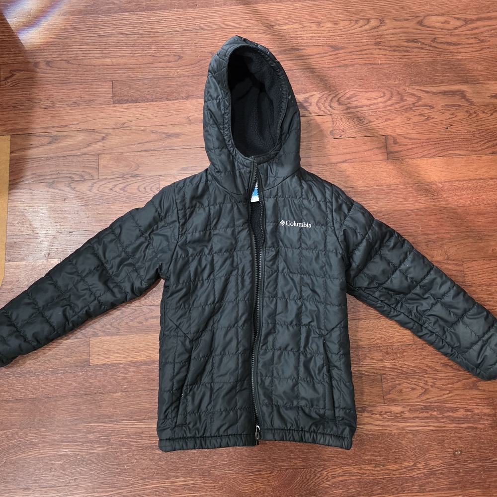 Columbia Black Fleece Jacket Size Small